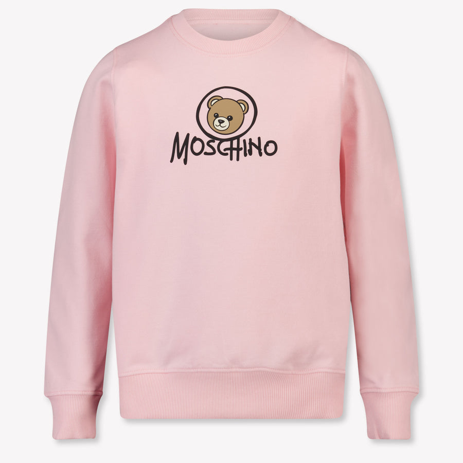 Moschino Mädchen Pullover in Hellrosa