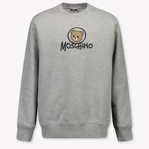Moschino Kinder Unisex-Pullover Grau