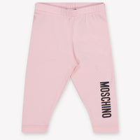 Moschino Bébé Filles Leggings dans Rose Léger