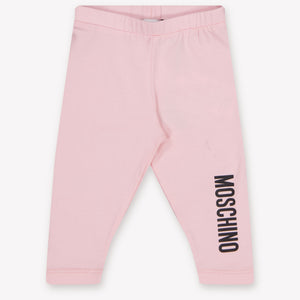 Moschino Bébé Filles Leggings dans Rose Léger
