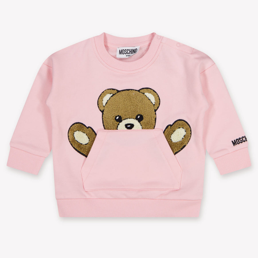 Moschino Bébé Filles Leggings dans Rose Léger