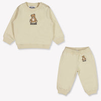 Moschino Bambino Unisex Tuta da jogging Beige