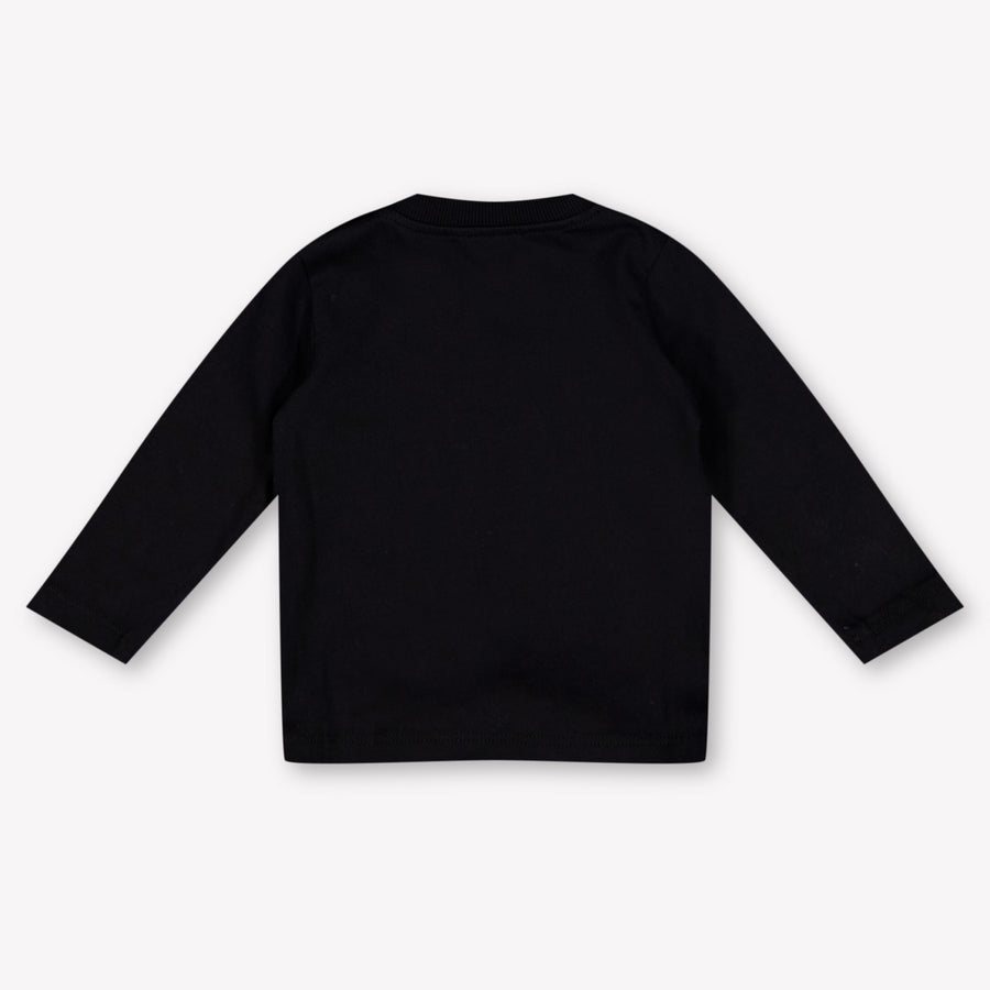 Moschino bebe Unisex Camiseta adentro Negro