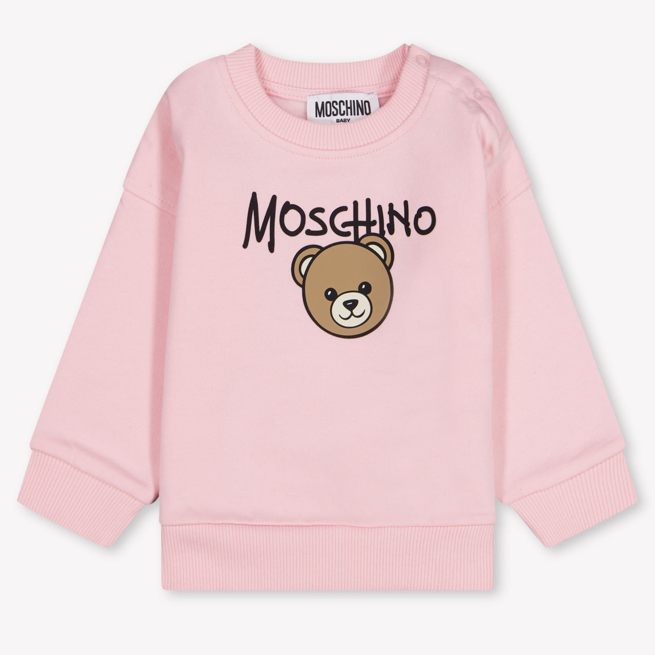 Moschino bebe Chicas suéter en Rosa claro