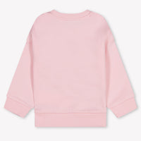 Moschino bebe Chicas suéter en Rosa claro