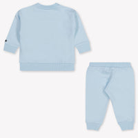 Moschino Baby Unisex Trainingsanzug in Hellblau