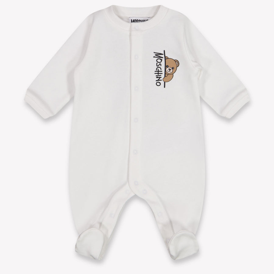 Moschino Baby Unisex Boxpakje In Wit