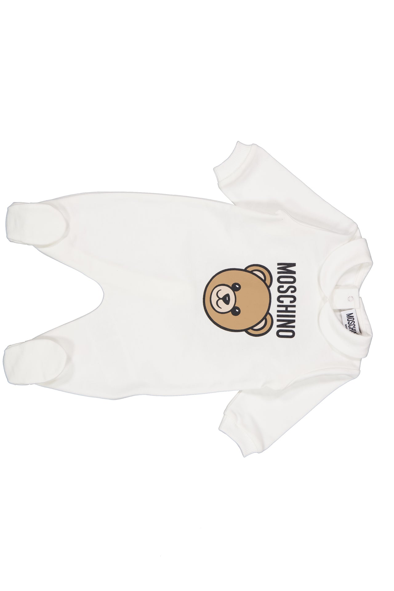 Moschino Bébé Unisexe Combishort en blanc cassé