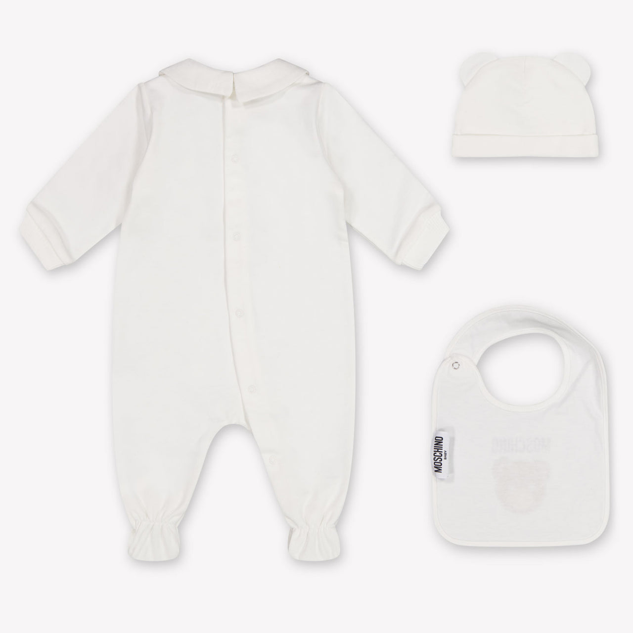 Moschino Bébé Unisexe Combishort en blanc cassé