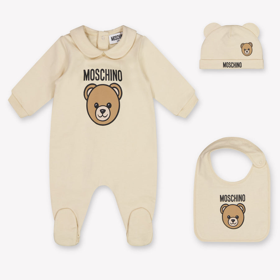 Moschino Bébé Unisexe Combishort dans Beige