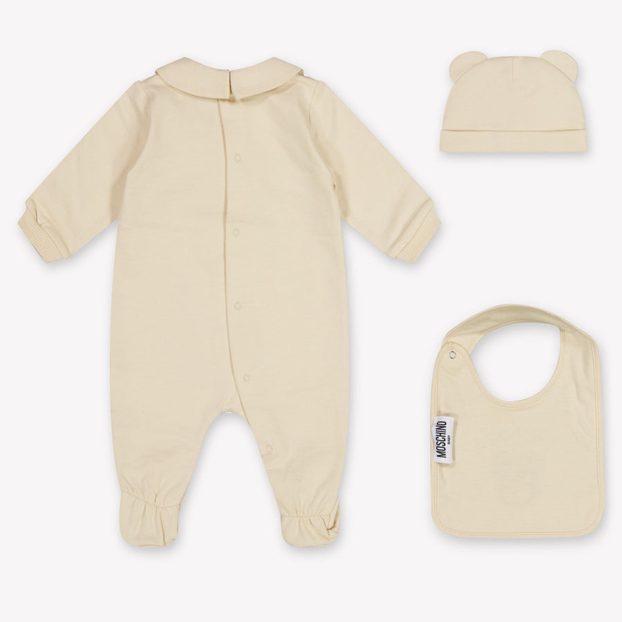 Moschino Bébé Unisexe Combishort dans Beige