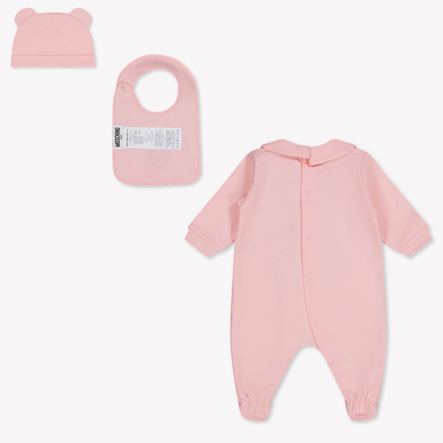 Moschino Baby-Unisex Spielanzug In Hellrosa