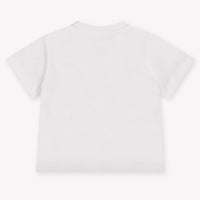 Moschino bebe Unisex Camiseta adentro Blanco