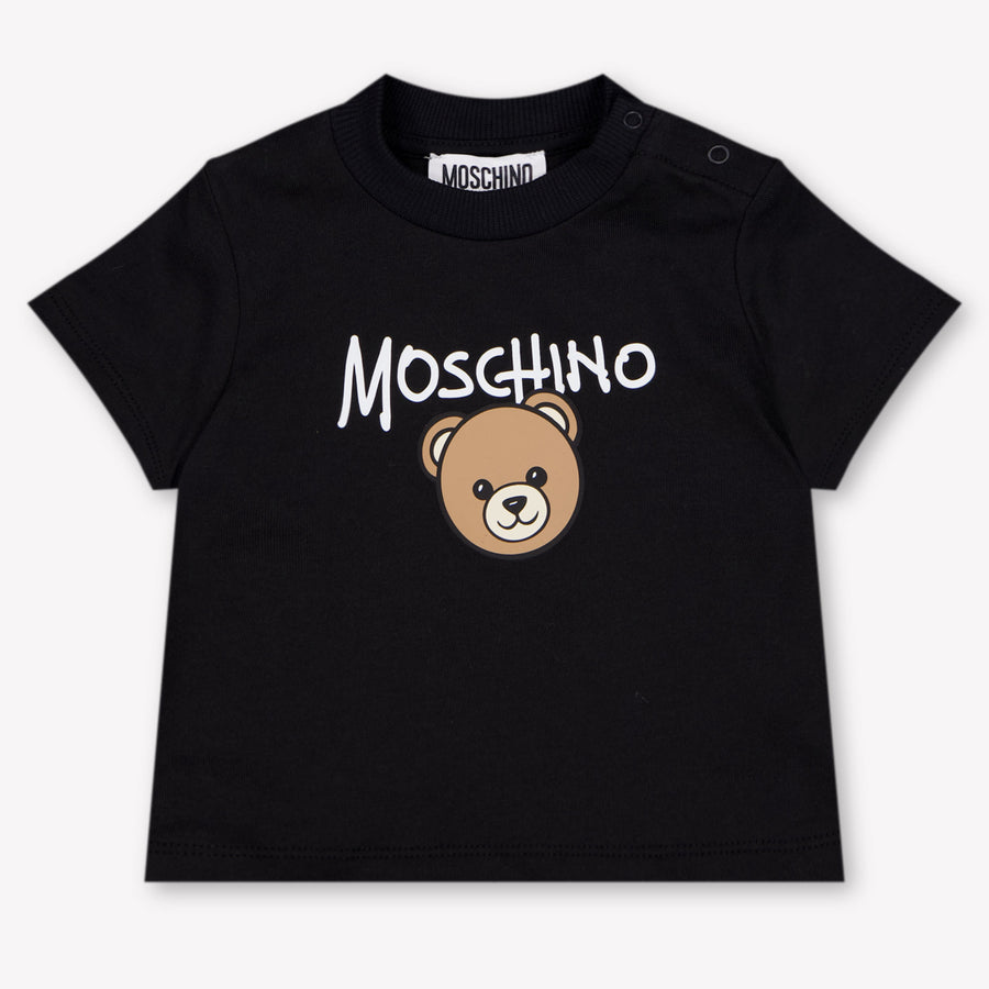 Moschino Bébé Unisexe T-shirt dans Noir
