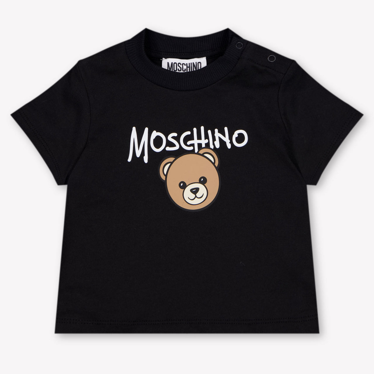 Moschino bebe Unisex Camiseta adentro Negro