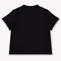 Moschino bebe Unisex Camiseta adentro Negro
