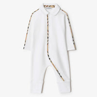 Burberry bebé hamilton Unisex Mono corto en Blanco