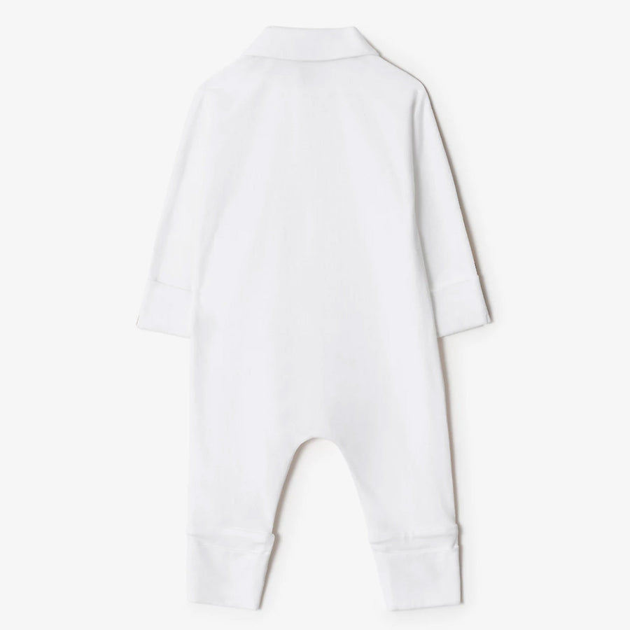 Burberry bebé hamilton Unisex Mono corto en Blanco