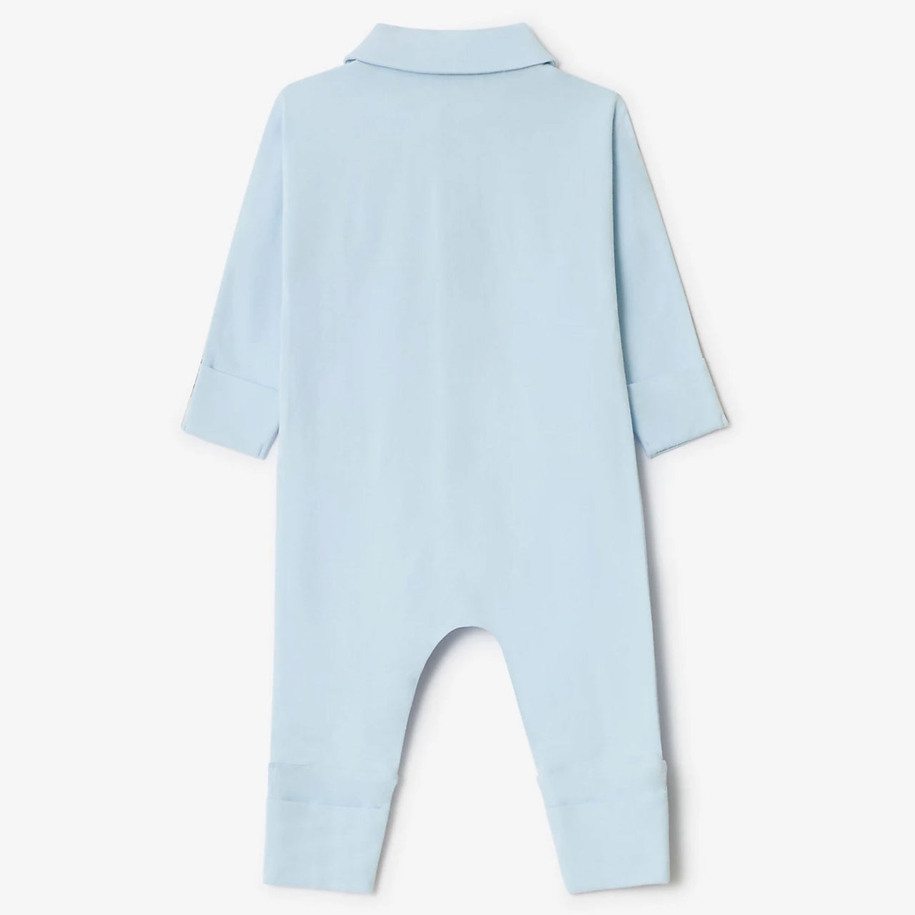 Burberry HAMILTON Baby Boys Playsuit In Light Blue