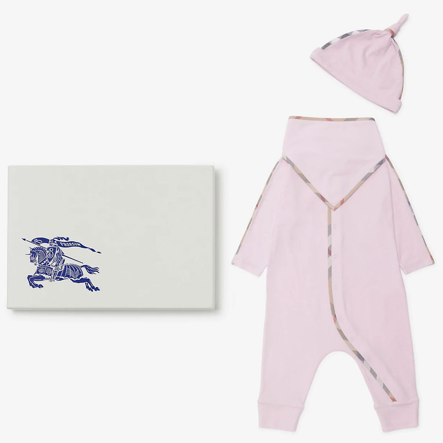 Burberry HAMILTON Bebé Chicas Mono corto en Rosa claro