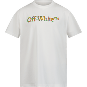 Off-white børns drenge t-shirt hvid