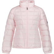 Moncler Kids Girls Jacket Light Pink