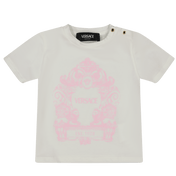 T-shirt Versace Baby Girls Rosa