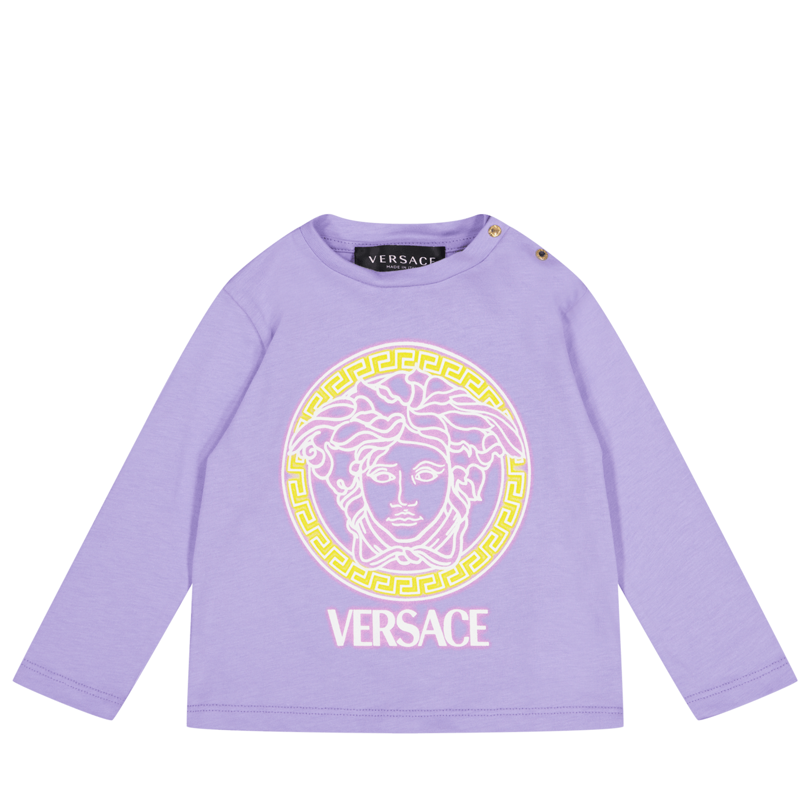 Versace Baby Meisjes T-Shirt Lila 3/6