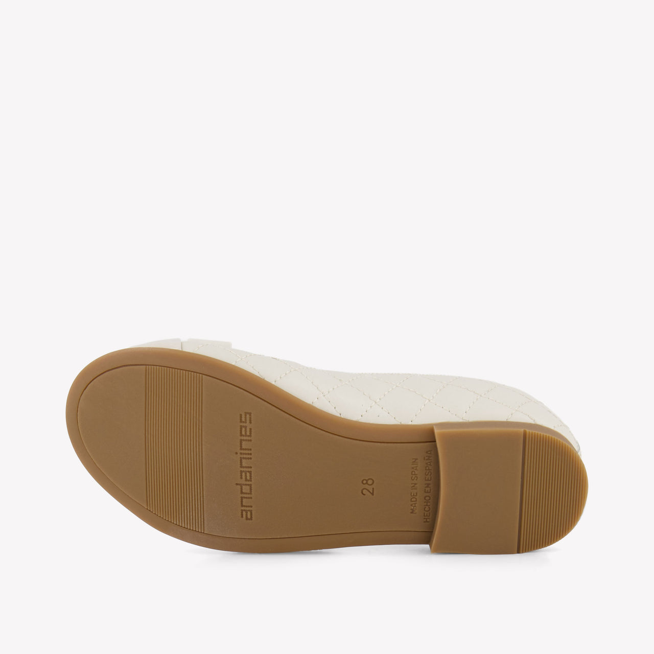 Andanines Mädchen Schuhe rein Helles Beige