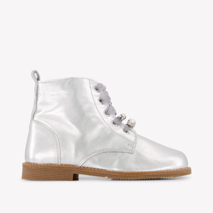 Andanines Mädchen Stiefel in Silber