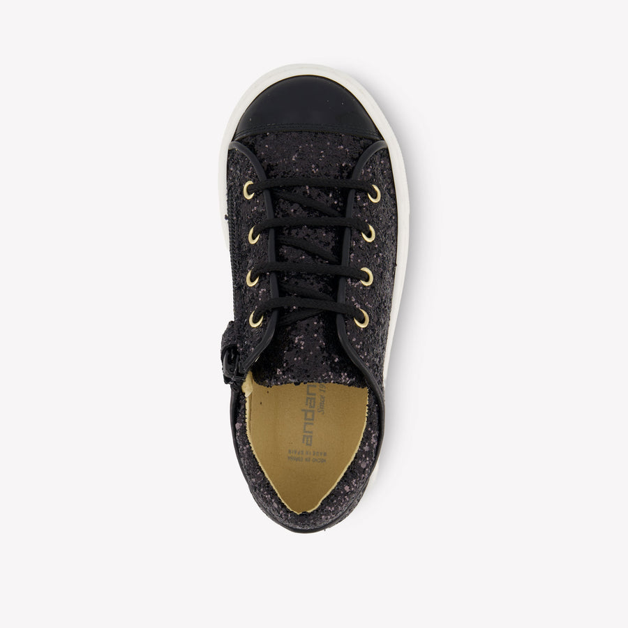 Andanines Girls Sneakers in Black