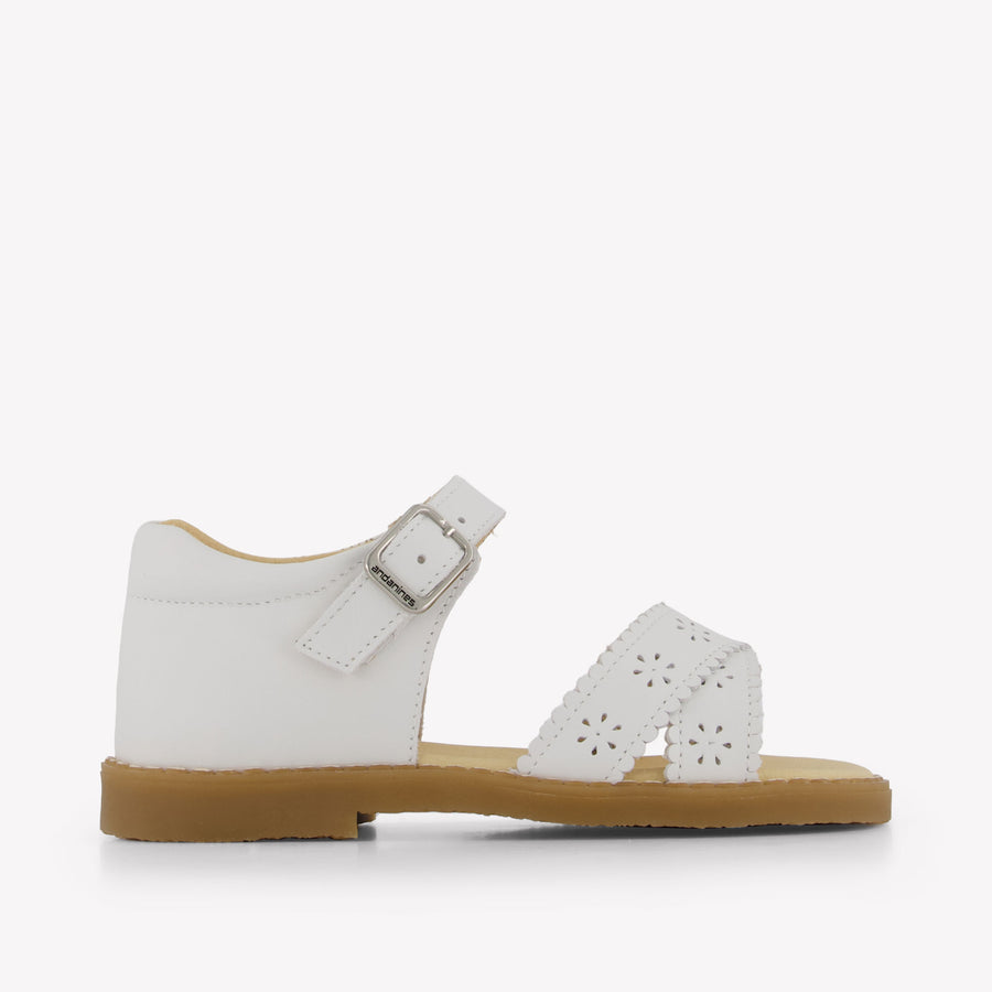 Andanines Mädchen Sandalen in Weiß