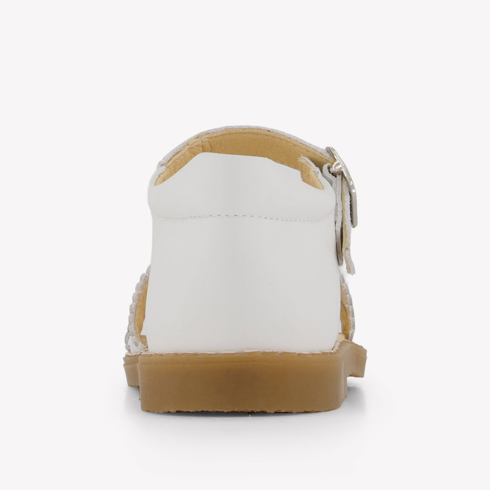 Andanines Chicas Sandalias en Blanco