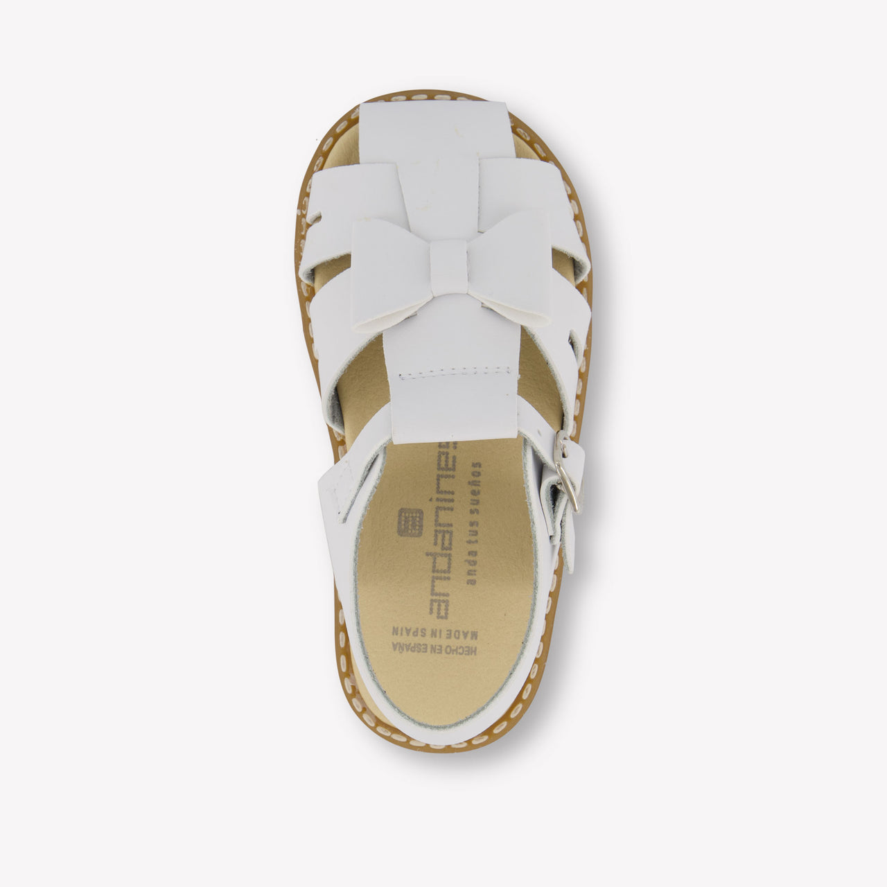 Andanines Chicas Sandalias en Blanco