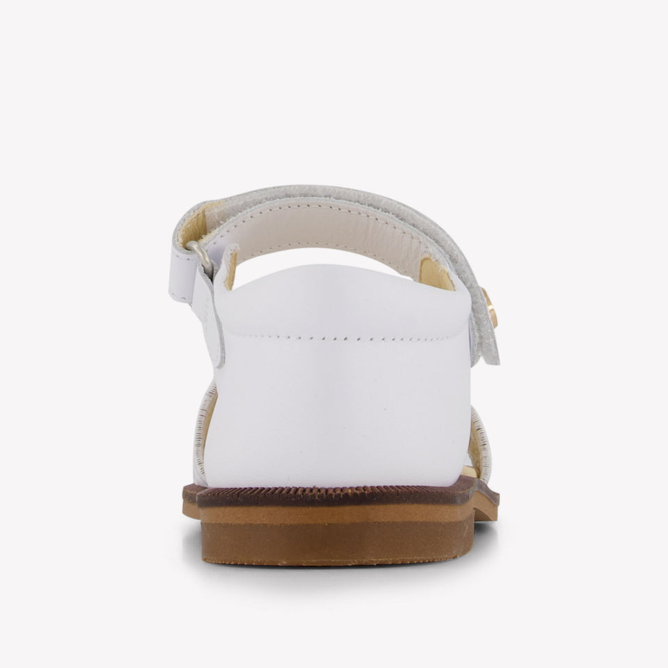Andanines Mädchen Sandalen In Weiß