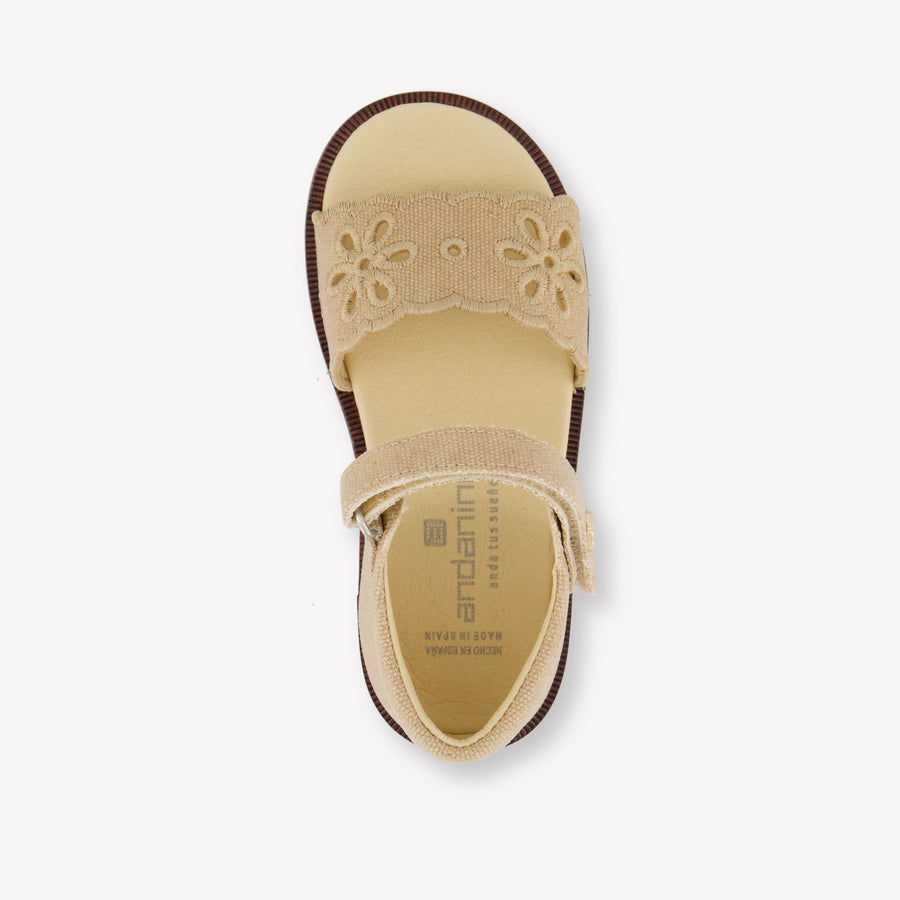 Andanines Mädchen Sandalen In Beige