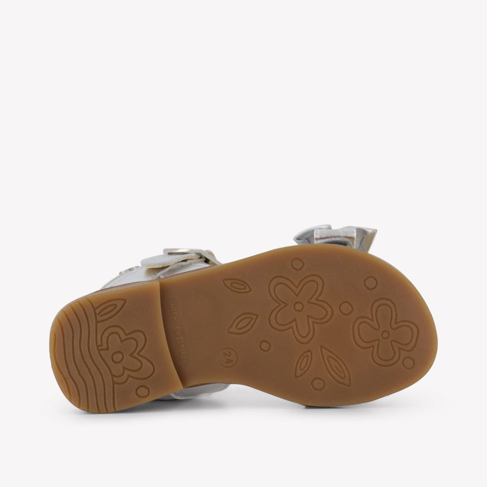 Andanines Chicas Sandalias en Plata