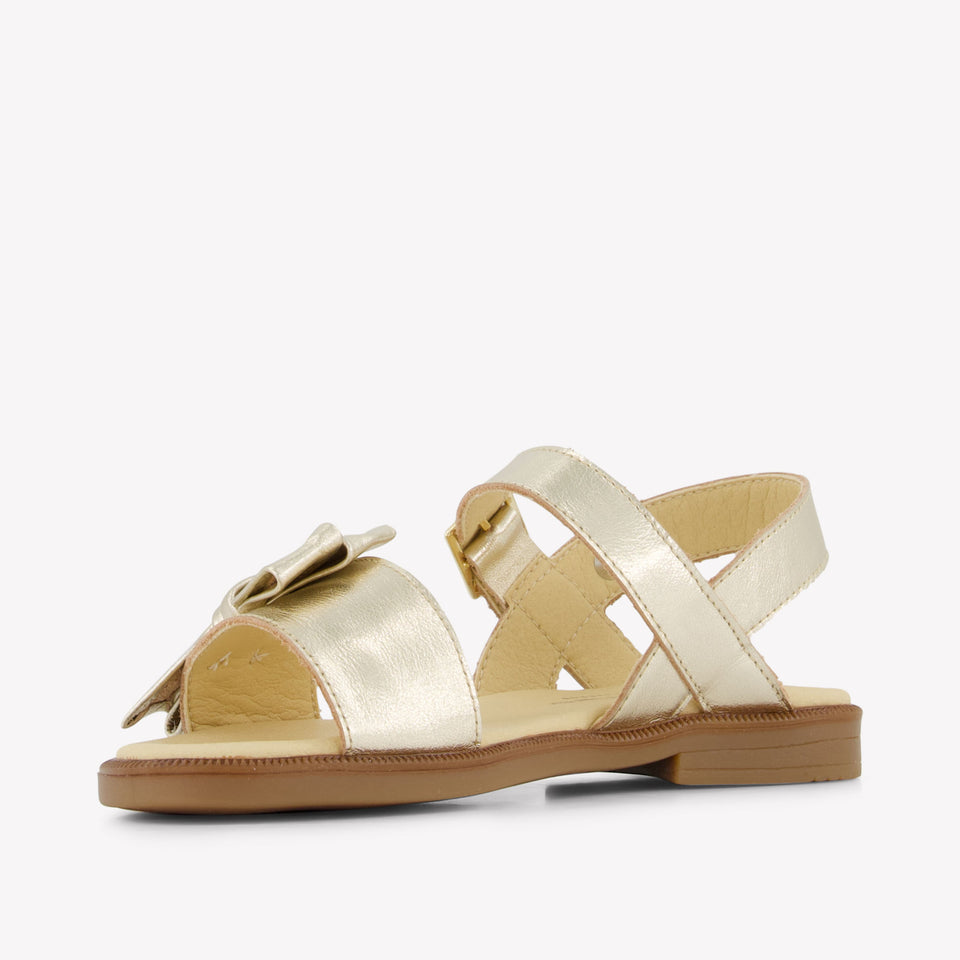 Andanines Mädchen Sandalen In Gold