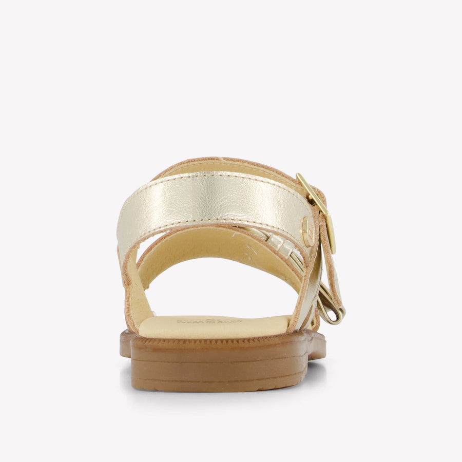 Andanines Mädchen Sandalen In Gold
