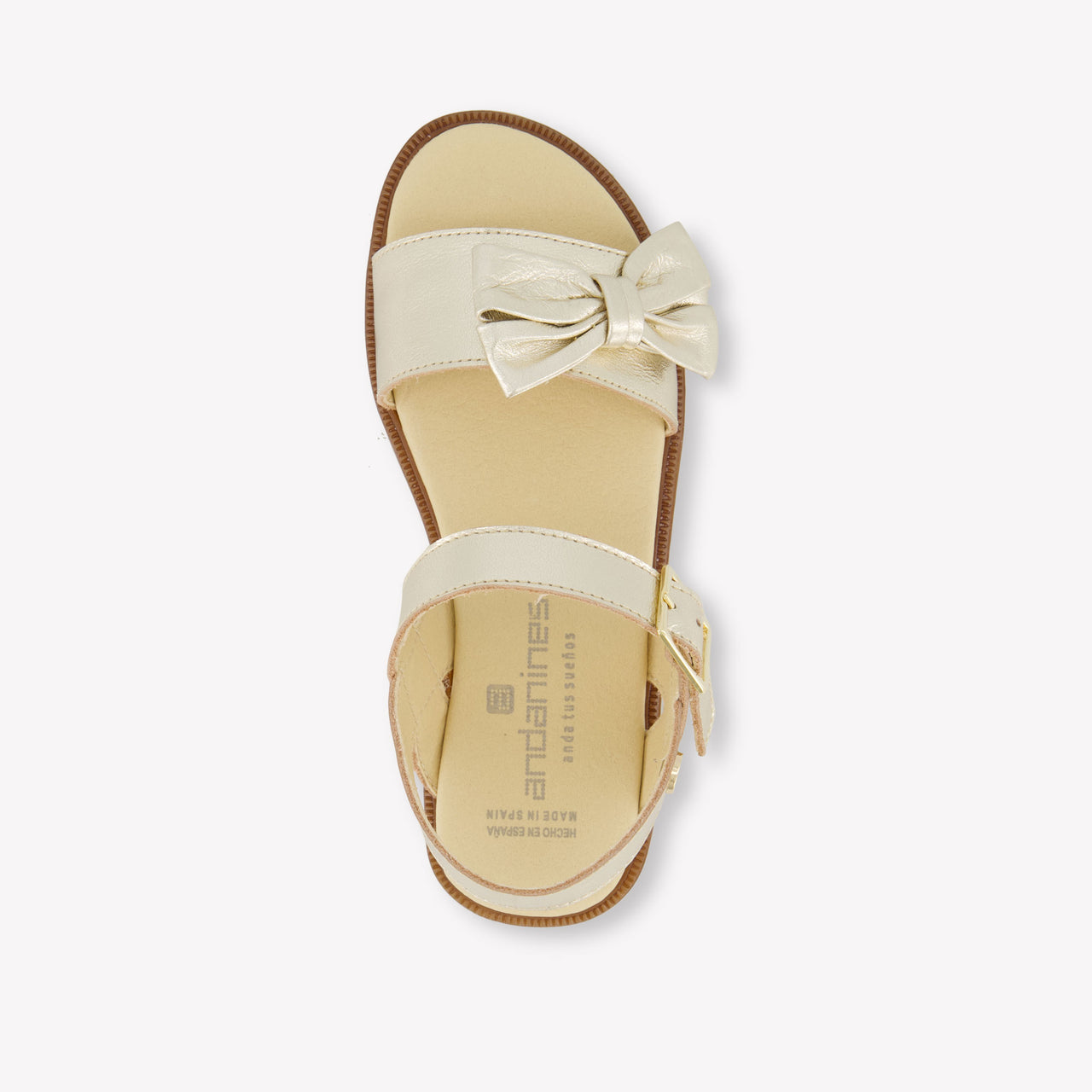 Andanines Mädchen Sandalen In Gold