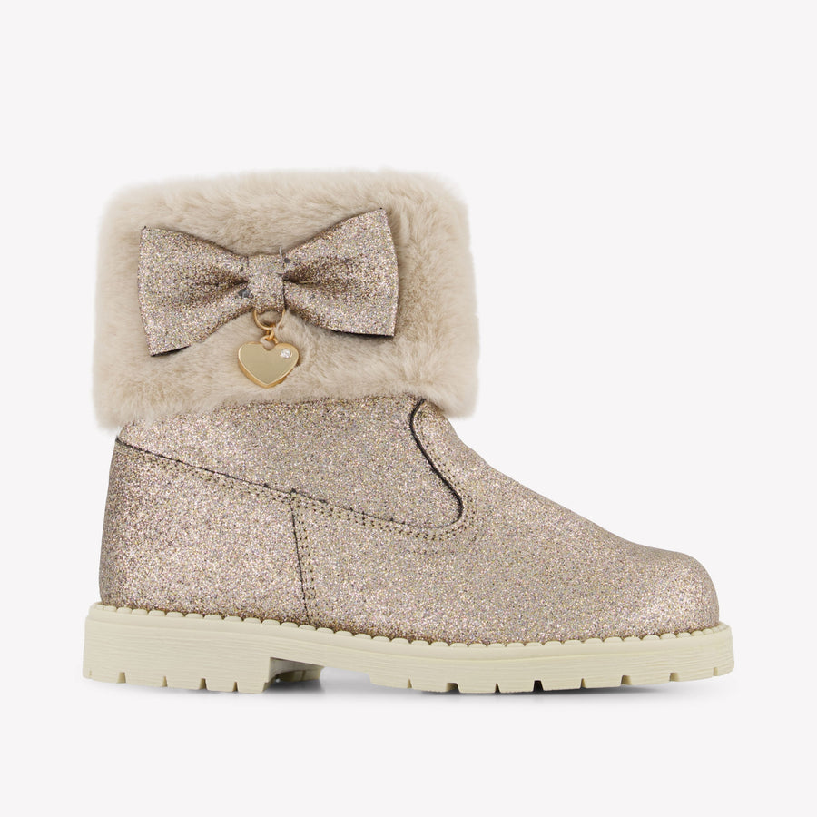 Andanines Mädchen Stiefel in Anthrazit