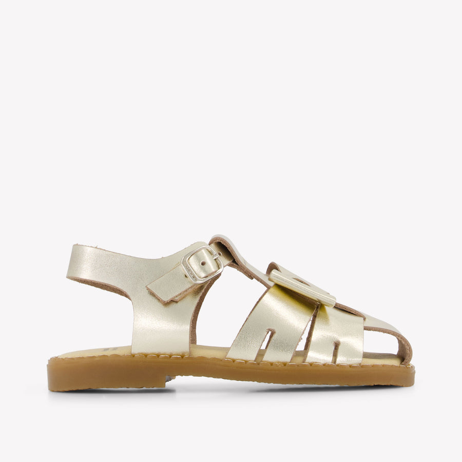 Andanines Mädchen Sandalen in Gold