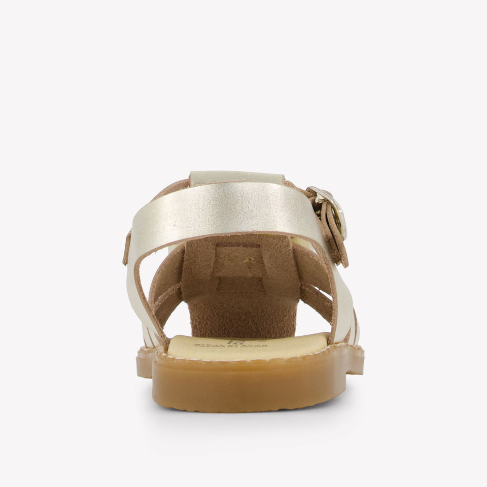 Andanines Ragazze Sandali dentro Oro