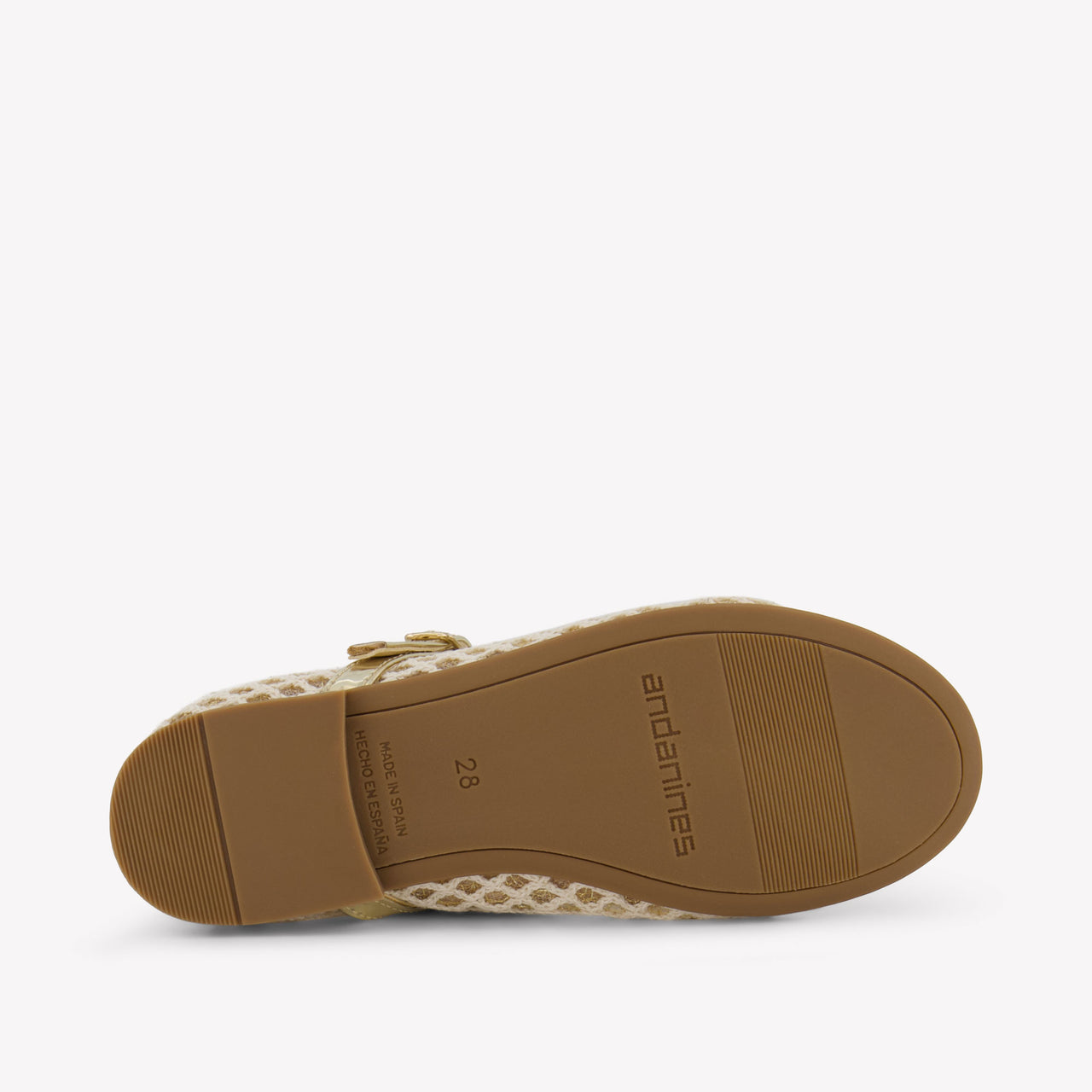 Andanines Mädchen Schuhe rein Beige