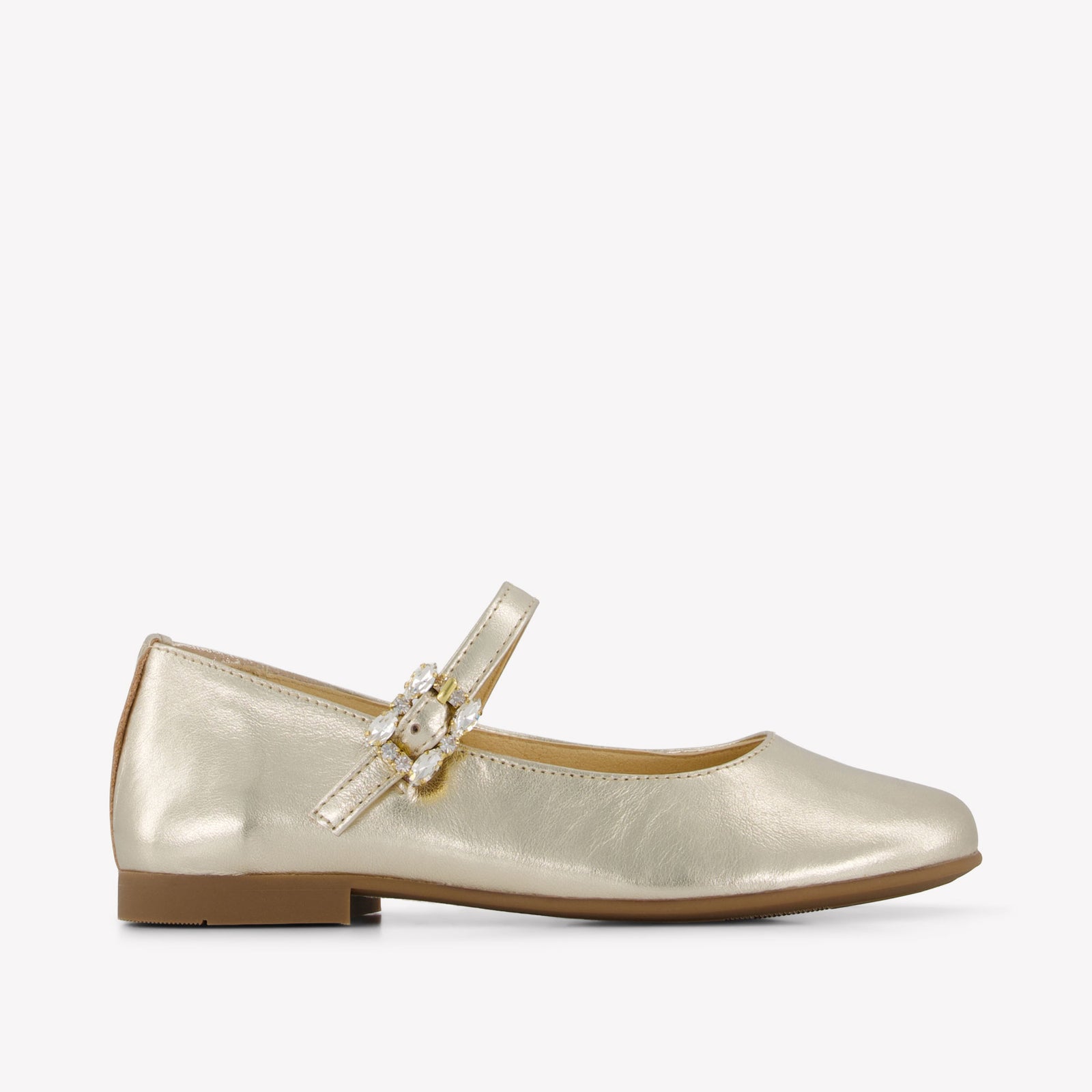 Andanines Girls Shoes In Gold