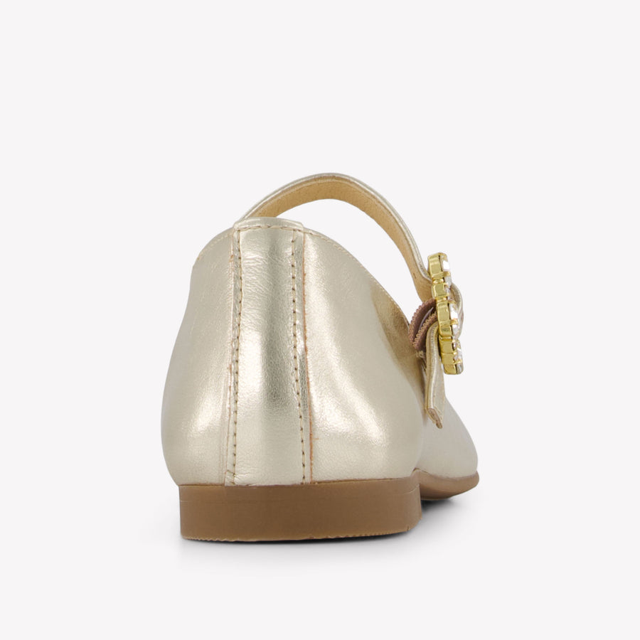 Andanines Mädchen Schuhe rein Gold