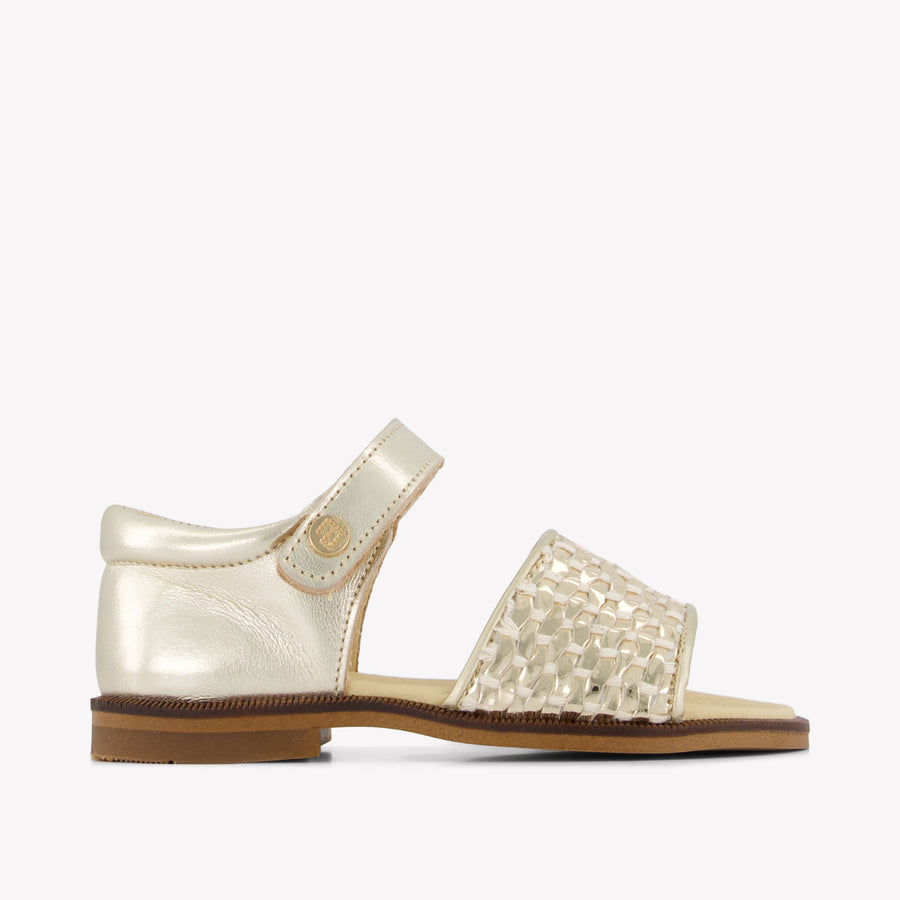 Andanines Mädchen Sandalen in Gold