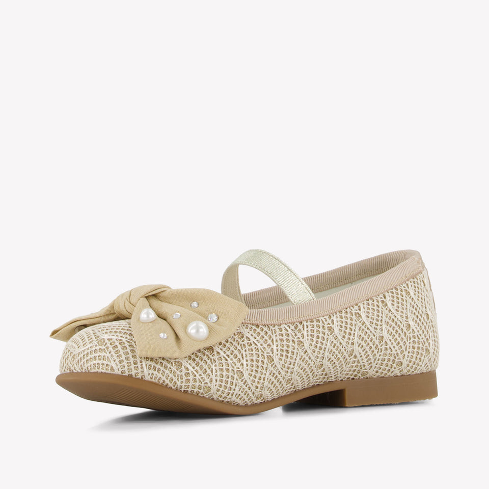 Andanines Mädchen Schuhe rein Beige