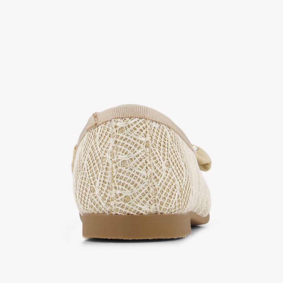 Andanines Mädchen Schuhe rein Beige