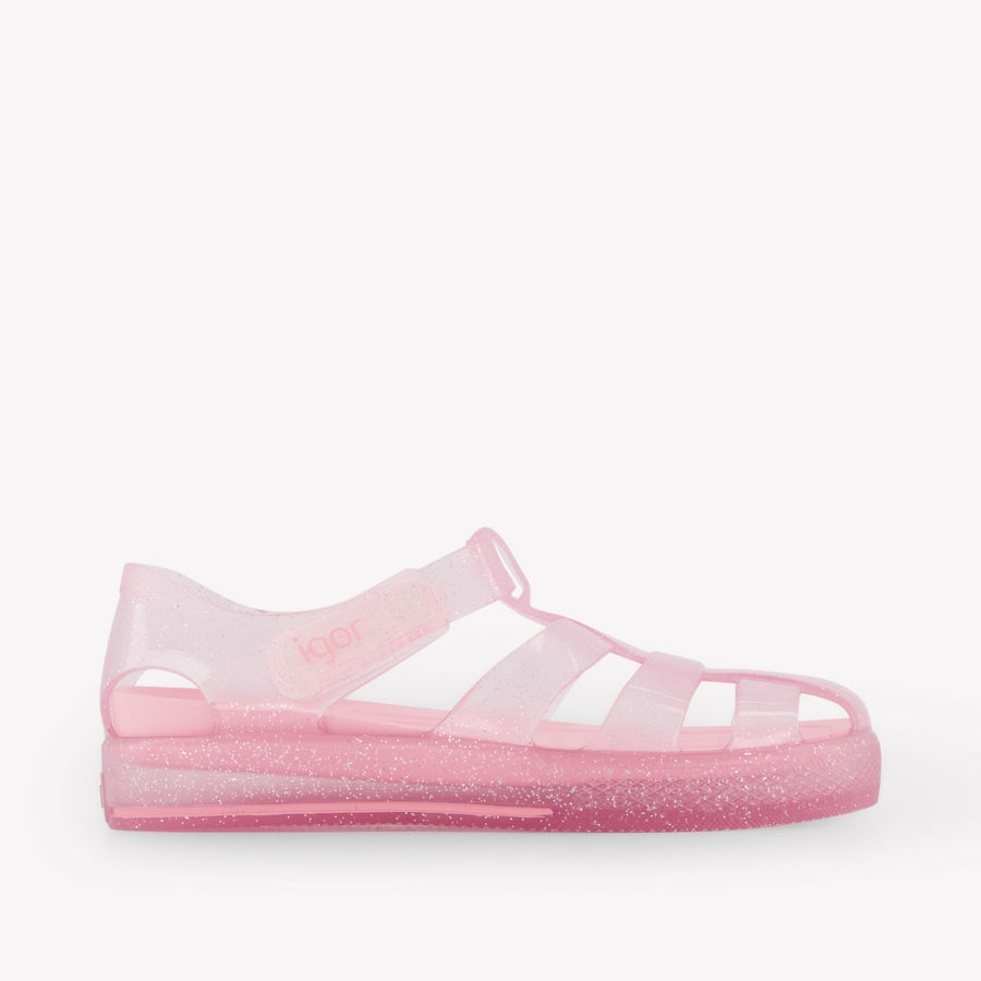 Igor Girls Sandals in Light Pink